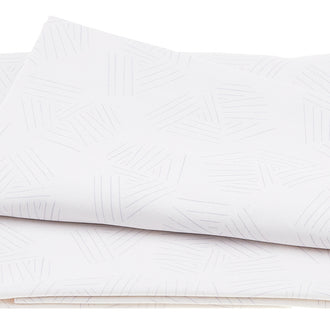Modern Shirting - Straw Houses White 2 Yard Cut