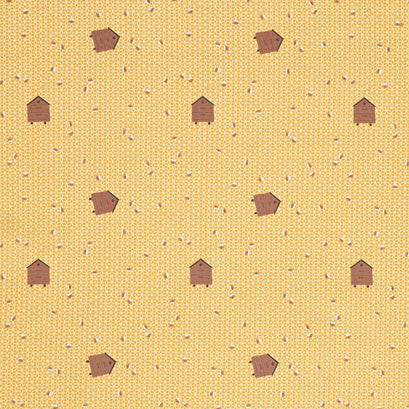 Country Life - Worker Bee Honey Yardage