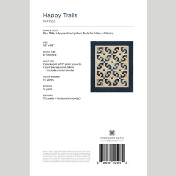 Digital Download - Happy Trails Quilt Pattern by Missouri Star Alternative View #1
