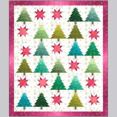 Ombre Tree Time Quilt Kit