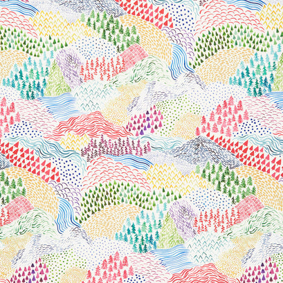 Comfort and Joy - O'er the Fields Cloud Yardage