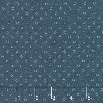 Nantucket Summer - Smitten Dot Navy Yardage