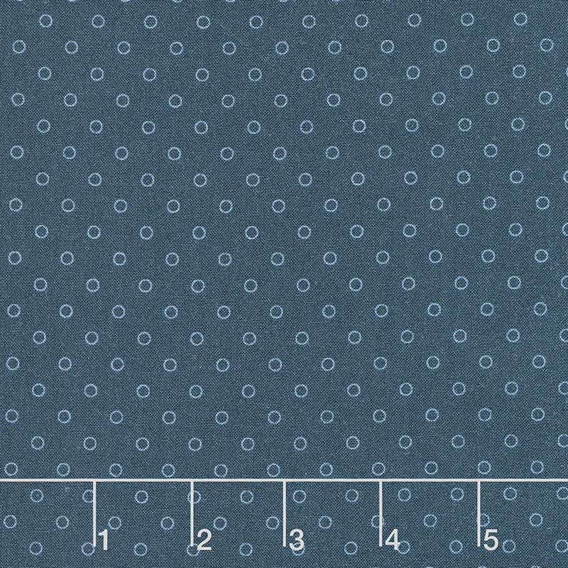 Nantucket Summer - Smitten Dot Navy Yardage Primary Image