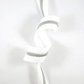 Emmaline #5 Zippers-by-the-Yard - White with Silver Primary Image