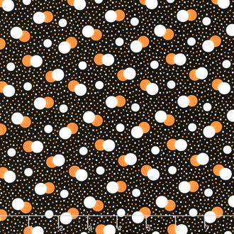 Too Cute to Spook - Double Trouble Black Cat Yardage
