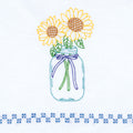 Sunflowers Embroidery Hand Towel Set