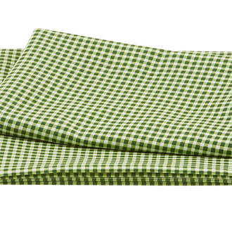 Wild Rose Favorites - Gingham Check Light Green 2 Yard Cut