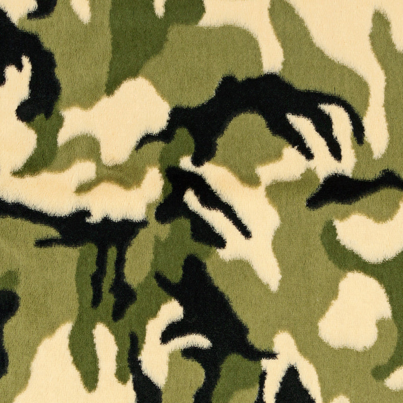 Luxe Cuddle® - Camo Army Yardage Primary Image