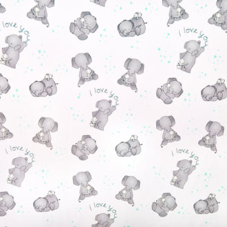 Cuddle® Prints - Love You Aruba Digitally Printed Yardage