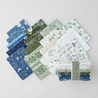 Green Fields Fat Quarter Crystals