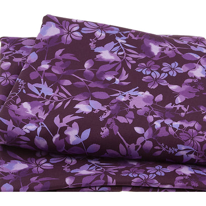 Blooming Beauty - Wildflowers Amethyst 108" Wide 3 Yard Cut