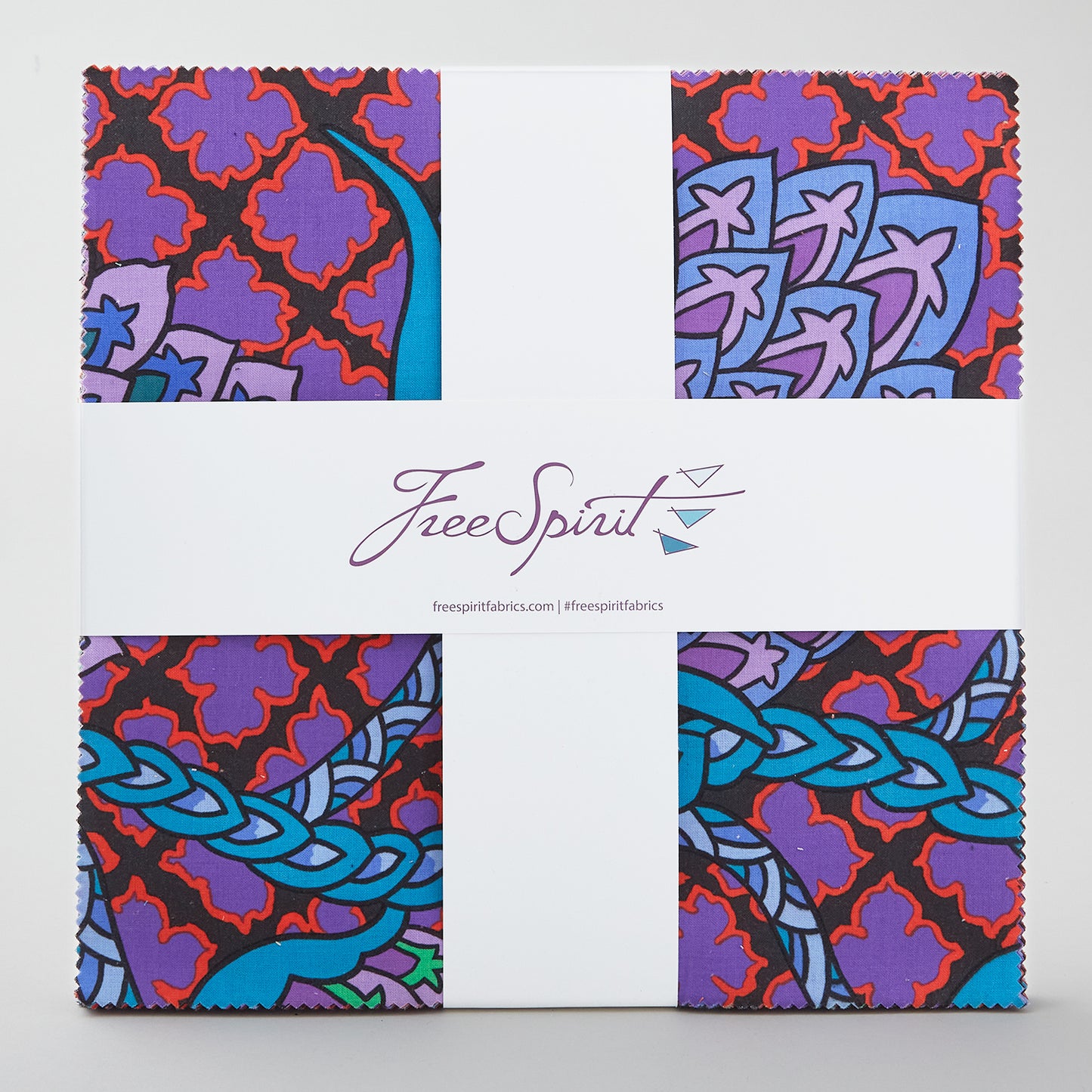 Kaffe Fassett Collective - February 2024 - Dark Colorway10" Squares Alternative View #1