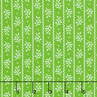 Jubilee - Tonal Stripe Green Yardage