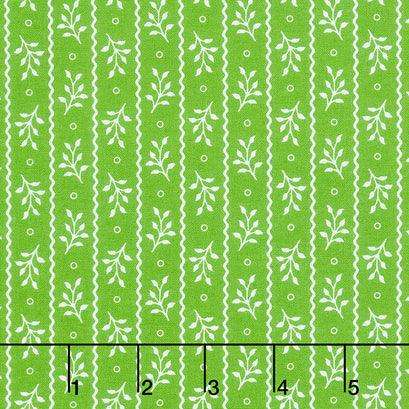 Jubilee - Tonal Stripe Green Yardage