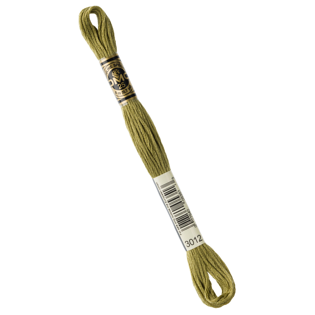 DMC Embroidery Floss - 3012 Medium Khaki Green Primary Image