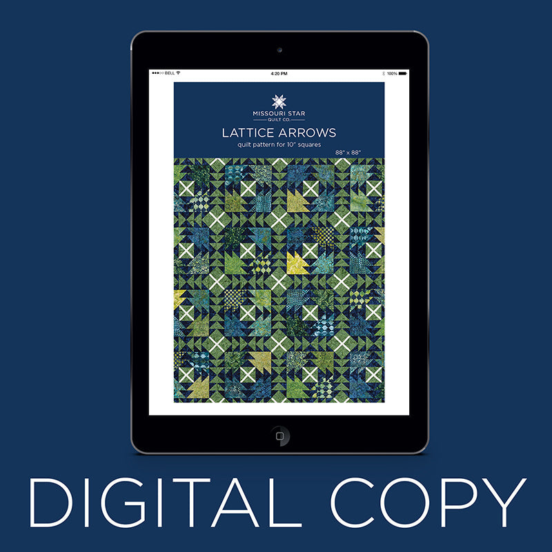 Digital Download - Lattice Arrows Quilt Pattern by Missouri Star Primary Image