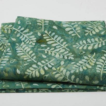 Wondrous Batiks - Small Leaves Seaweed 2 Yard Cut