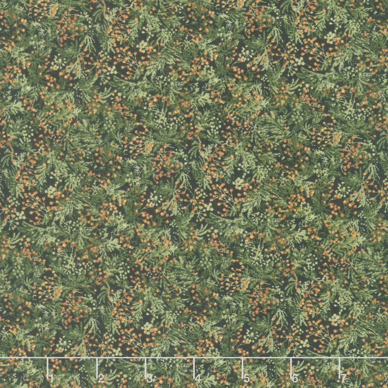 Naturescapes - Cedar Olive Green Yardage Primary Image