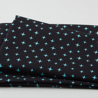 Diners & Drive Ins - Stars Black 2 Yard Cut
