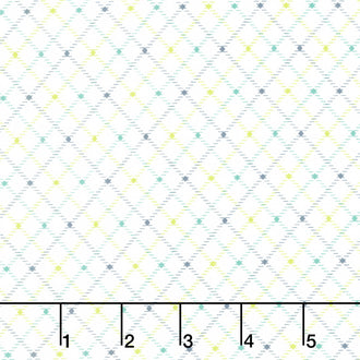 Feedsacks: Good Works - Chicken Wire Cloud Yardage