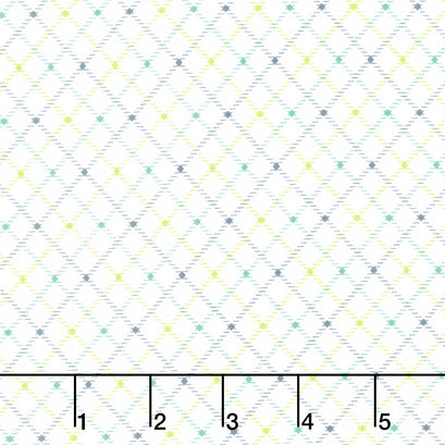 Feedsacks: Good Works - Chicken Wire Cloud Yardage