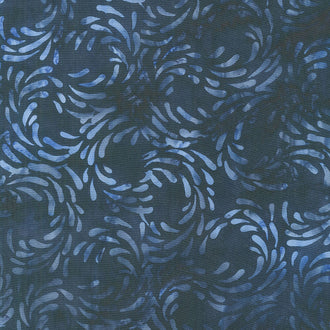 Bountiful Batiks - Splash Blue Universe Yardage