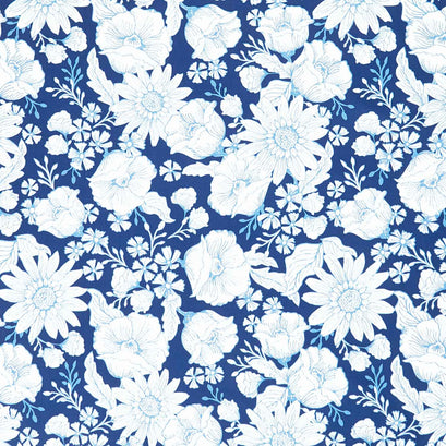 Sunflowers in my Heart - Jardin Dusk Yardage