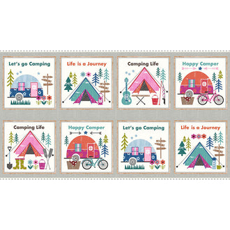 Happy Camper - Camper Multi Panel