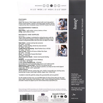 Jenny Crossbody Bag Pattern Alternative View #1