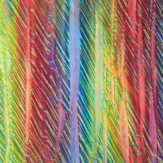 Artisan Batiks - Raku Stripe Rainbow Yardage