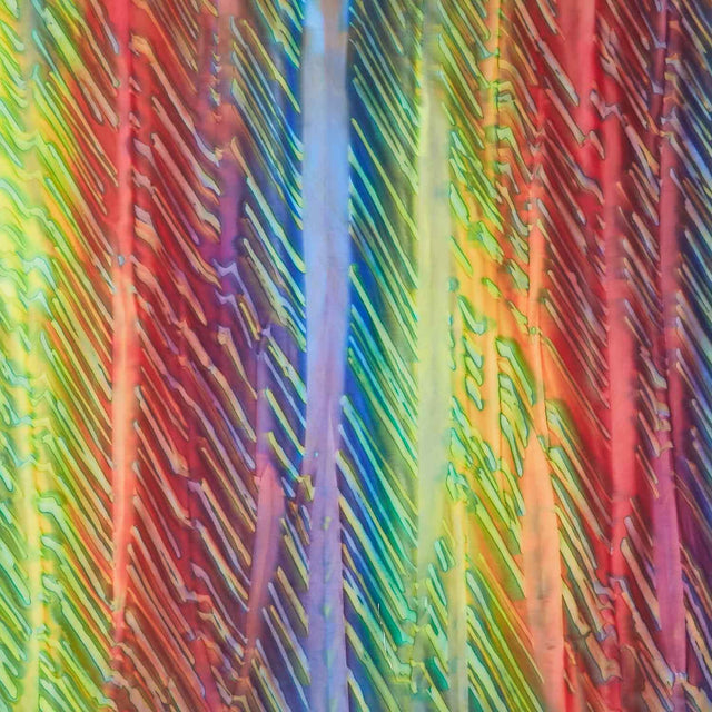 Artisan Batiks - Raku Stripe - Stripe Rainbow Yardage Primary Image