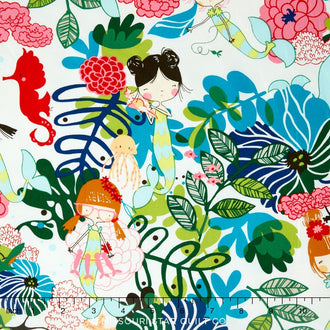 Monkey's Bizness - If I Were A Mermaid Natural Pool Yardage