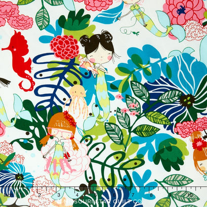 Monkey's Bizness - If I Were A Mermaid Natural Pool Yardage