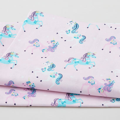 Embrace the Magic - Unicorns Pink 2 Yard Cut