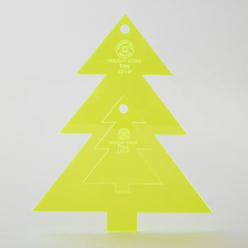 Missouri Star Nesting Evergreen Tree Template Primary Image