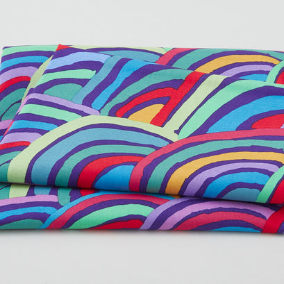 Kaffe Fassett - February 2022 Rainbows Blue 2 Yard Cut