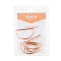 Sallie Tomato 1-1/2" D-Rings - Set of Four Rose Gold Alternative View #1