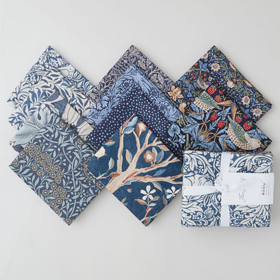 Morris & Co Twilight 10 Piece Fat Quarter Bundle