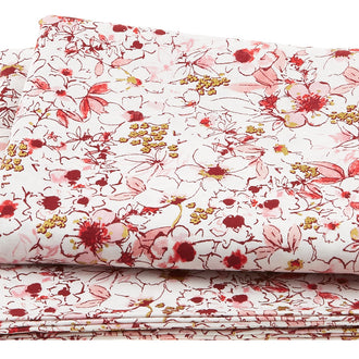 Rosette - Primrose Packed Flowers Metallic 2 Yard Cut