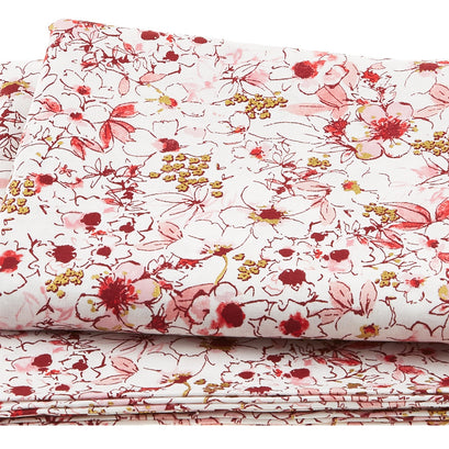 Rosette - Primrose Packed Flowers Metallic 2 Yard Cut