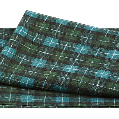 Lumber Checks - Lumber Checks Teal 2 Yard Cut