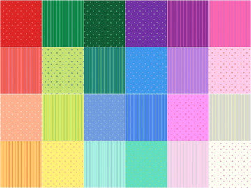 True Colors - Tula Pink Fat Quarter Bundle Alternative View #2