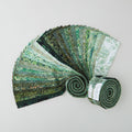 Java Batiks Forest Green Favorites Strips Primary Image