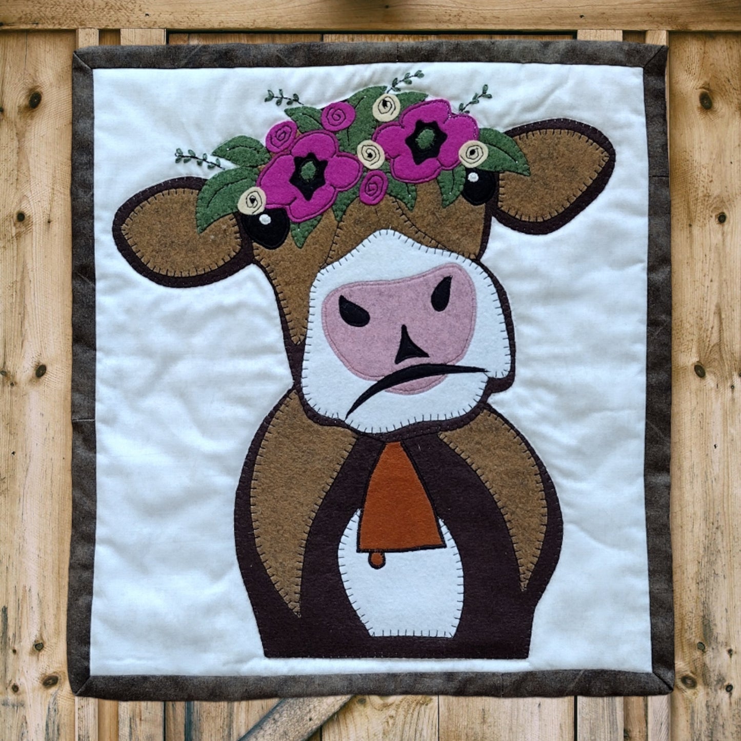 Brown Cow Wall Hanging Kit Primary Image