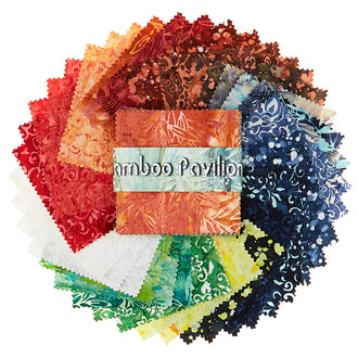 Bamboo Pavilion Batiks Favorites 5" Tiles