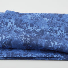 Lumina - Abstract Foliage Dark Blue 108