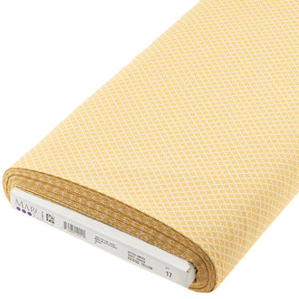 Antique Ambers - Basket Weave Yellow 14 Yard Bolt