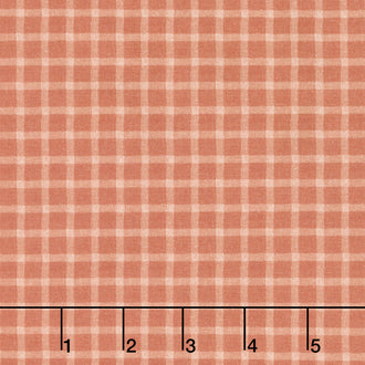 Into The Woods - Forest Plaid Rust Yardage