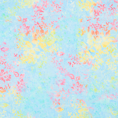 Tonga Batiks - Flutter Summer Florals Dream Yardage