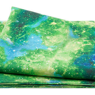 Nebula Texture Green 2 Yard Cut